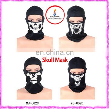 LINGSHANG multifunctional 100% polyester skull mask hat bandana