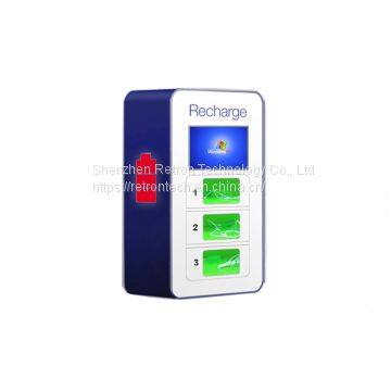 Free standing 17 inch smart phone charging station