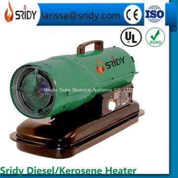 20KW Industrial Diesel Paraffin Space Heater on Wheels 68000BTU Kerosene Heating Greenhouse Warehouse Workshop Heater photo-3