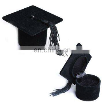 Doctorial Hat velvet jewelry box