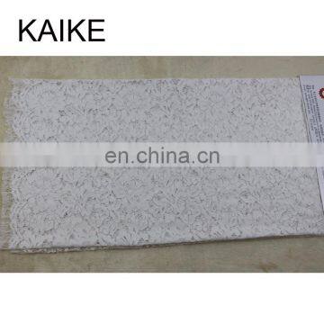 Ready goods 3d korean embroidery lace fabric wholesale