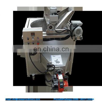 Good quality assurance fryer for snack automatic frying machine