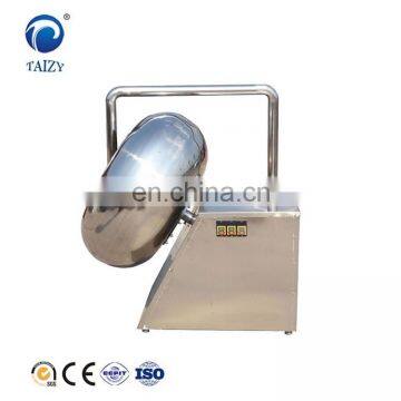 Automatic chocolate peanut seed coating machine