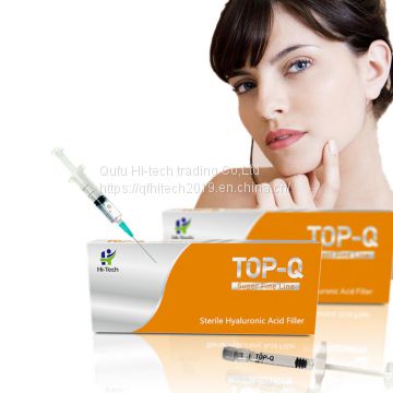 Top-Q 1CC hyaluronic acid ampoule for thin superficial lines