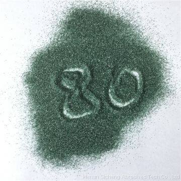 China Supply High Quality Green Silicon Carbide/carborundum Grains 46-100# for Cutting Piece photo-4