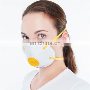 Custom Disposable En149 Ffp2 Dust Mask With Valves