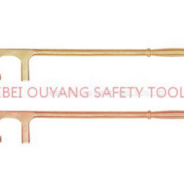 Non-Sparking Tools Valve Wheel Key Spanner Wrench Copper Beryllium ATEX