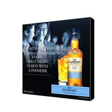 SEG Pop Up Stand ,back Wall Exhibition Display ,Exhibition Display SEG Pop up Stand/back Wall ,Customized Portable Fabric Straight Freestanding 3X3 Back Lit Exhibition Seg Pop Up Stand photo-2