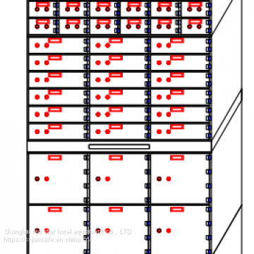 Export Products Making of High Quality High Technology Solid Steel Mechanical Safe Locker photo-4