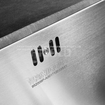953204 HIGOLD SUS 304 Stainless Steel Handmade Sink Single Bowl R10 1.2mm photo-5