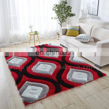 High Quality Fashionable Polyester 3D Shaggy Rug New Design photo-4