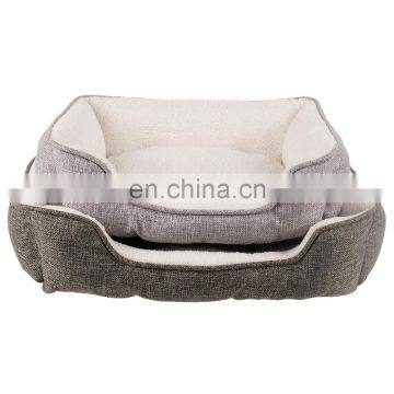 Wholesale Washable High Quality Custom Insert Designer Luxury Dropshipping Large Big Bunk Doggie Bedding Pet Dog Bed For Dog Pet photo-2