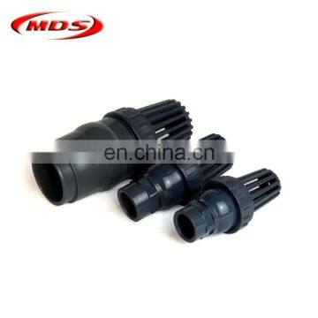 1/4 Plastic Pvc Union Ball Valve Grey