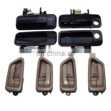 4 Inside + 4 Black Outside Door Handle For Toyota Camry 1997-2001 69210-YC030