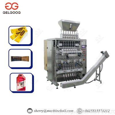 Multi Lane Commercial Honey Stick Machine,Sugar Stick Packing Machine Price