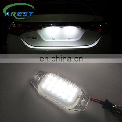 2Pcs Led License Plate Lights For Toyota Land Cruiser Fj80 91-97 Lexus LX450 96-98 Prado 10-16 Number Plate Lamp Bulb