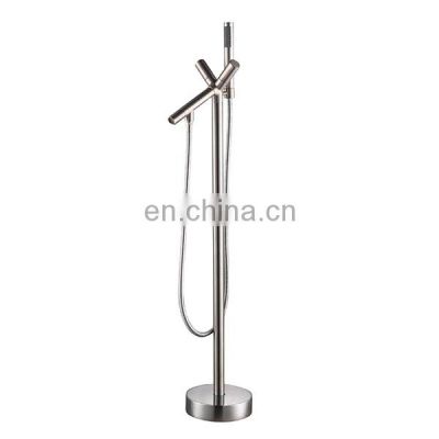 Latest Design Cold Hot Water Bathroom Bathtub Freestanding Faucet Bath Tub Filler