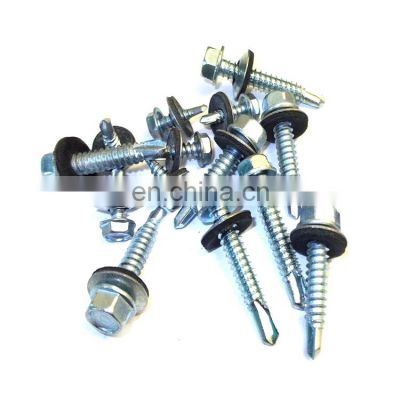 Self Drilling Roofing Screw Galvanised Roof Self-Drilling Screws Steel Wire Nail