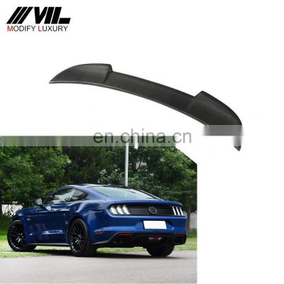 Carbon Fiber Rear Trunk Spoiler Wing For Ford Mustang 2015-2019