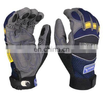 Anti-vibration gloves custom heavy duty heavy work mechanical gloves