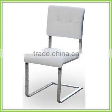 2015 Cheap Chair Modern White Leather Dining Chair Leather Restaurant Chair Cheap Modern Dining Chairs