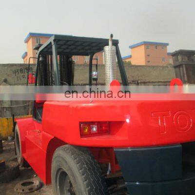 Toyota FD100 10t used forklift good working condition low price forklift for sale