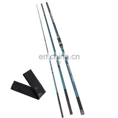 Factory price 3 Section fishing rod blanks Fast action Surf Casting Rods long casting fishing rod