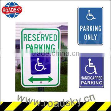 Handicap Parking Signs, Road Safety Sign Board