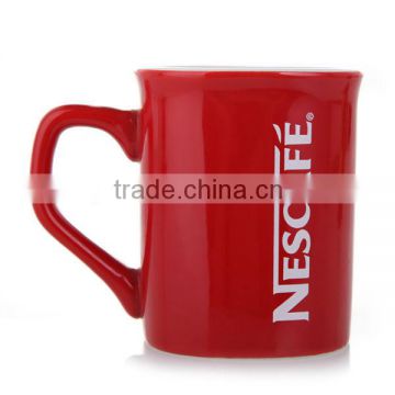 Promotional ceramic nescafe mug