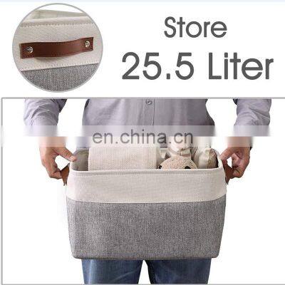 Latest Sustainable Organizer Toys Fabric Foldable Stackable Other Storage Boxes Bins photo-5