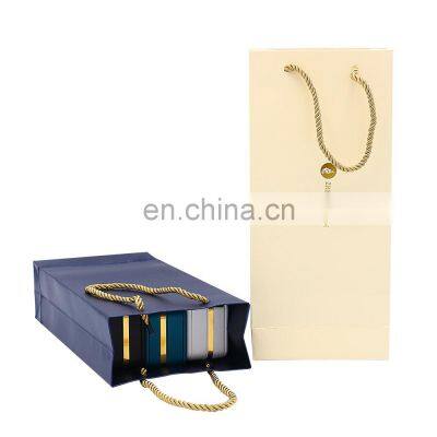 New Design Luxury Gift Paper Bag Custom Made Printed Logo Packaging Bags for Jewelry photo-2