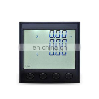 MS3U7C 3 phase digital panel voltmeter ampere meter