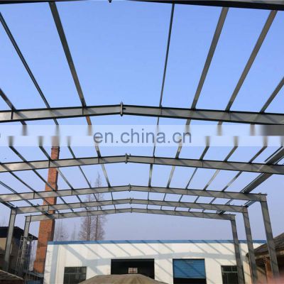 hot sale frame canopy steel structure building house ready to assemble