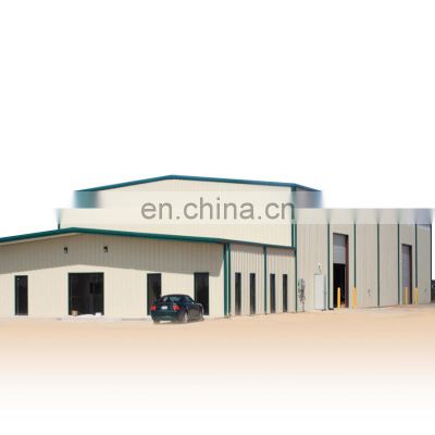 Design Made In China 1000~5000 Square Meter Prefab Steel Hangar Building