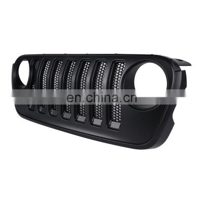 Grille For Jeep Wrangler JL 2018 car  grille  new accessories Offroad parts