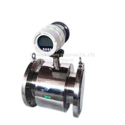 316 Stainless Steel Body Electromagnetic Flowmeter Pusheng Professional Supply