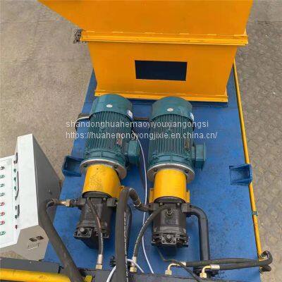 Household tractor drives large corn thresher double fan thresher