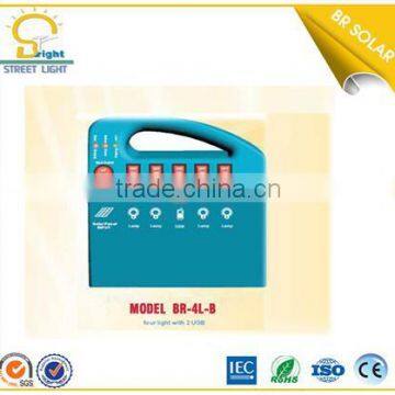 Lithium Battery USB Function Solar Panel Pole Mounting System photo-3