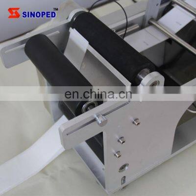 Simple Manual Labeling Machine Round Bottle Adhesive Sticker With Handle Labeling Machine Wine Bottle Small Packing Machine