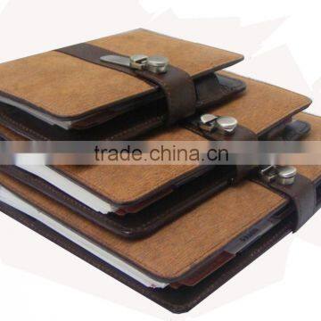 Custom Cheap School Leather Paper Composition Notebook photo-4