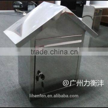 Metal stainless steel Material and Garden Type mailbox