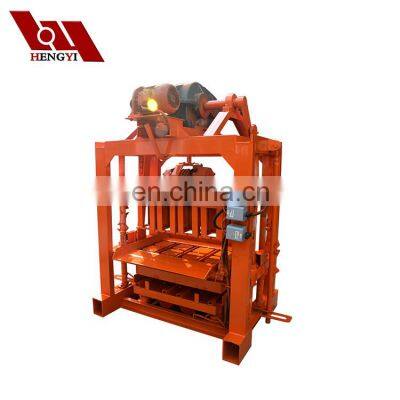QT4-40 Russian Brick Making Machine,used Interlocking Brick Machine for Sale,concrete Block Making Machine in Tanzania