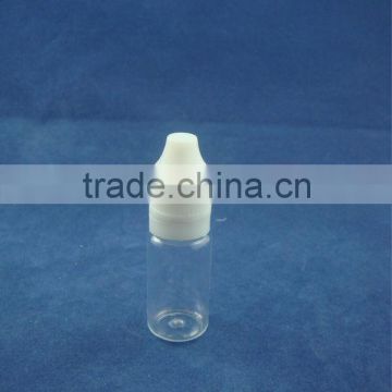 10ml e liquid wholesale e cigarette e liquid tamper proof and CRC cap bottle PET dropper bottle