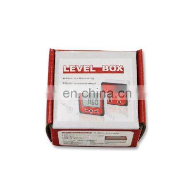 SHAHE Digital Inclinometer With Backlight Digital Level Box With Magnetic Mini Digital Protractor photo-5