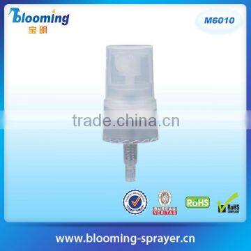 Finger pump plastic micro mist sprayer