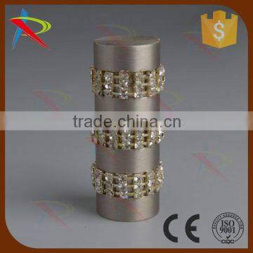 Europe Curtain Finials Design With Diamond Decoration Fancy Style photo-2