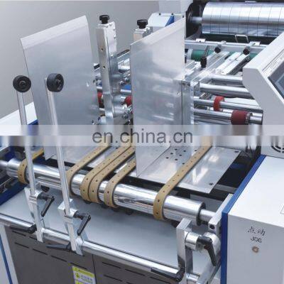 China Manufacturer Full-automatic High Speed Window Patching Machine for Tissue Box Medicine Box and Shirt Box photo-2