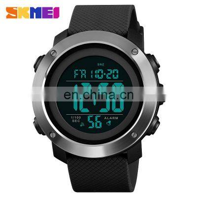 Skmei Newly designed watch digital for men ABS+stainless steel case PU band skmei digital watch instructions manual