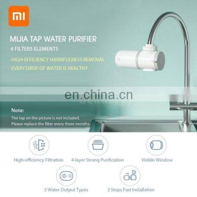 Original Xiaomi Mijia Faucet Water Purifier Kitchen Tap Water Filtration System Portable Mini Faucet Water Purifier photo-3