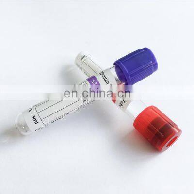 Plastic Vacuum Blood Collection Tube Venous Blood Sample Collection Negative Pressure PET Plastic Factory Manufacturer Wholesale photo-2